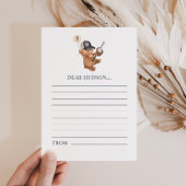 1st Birthday Baseball Beer - Time Capsule Kaart