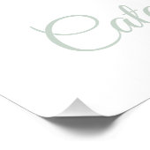 1st Birthday Poster Sign Highland Cow (Hoek)