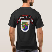 1st Bn, 75e Ranger Regiment - shirt in de lucht (Achterkant)