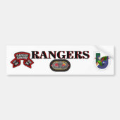 1ST BN (RANGER) 75E Infanterieur Bumpersticker (Voorkant)