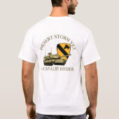 1st Cav Desert Storm Vet T-shirt (Achterkant)