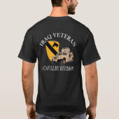 1st Cav Irak Vet T-shirt (Achterkant)