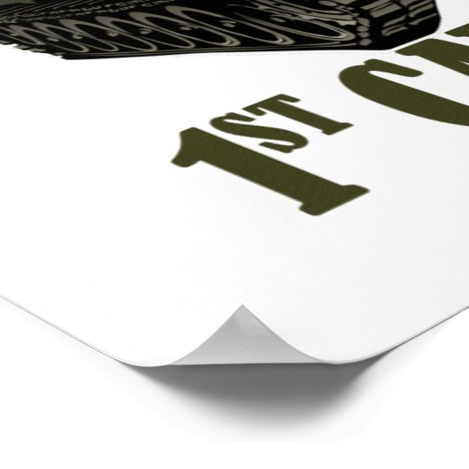 1st Cav Vet - M109 Howitzer Poster (Hoek)