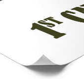 1st Cav Vet - UH60 Blackhawk Poster (Hoek)