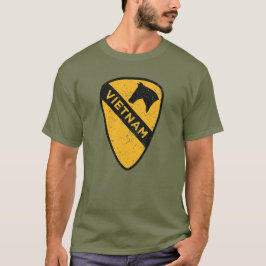 1st Cavalry Division - Eerste Team (Verenigde Stat T-shirt