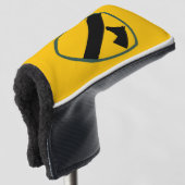 1st Cavalry Division Patch United States Golfheadcover (3/4 voorkant)