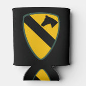 1st Cavalry Division Patch Verenigde Staten Blikjeskoeler (Achterkant)