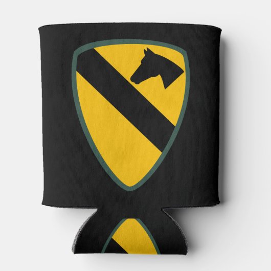 1st Cavalry Division Patch Verenigde Staten Blikjeskoeler (Achterkant)