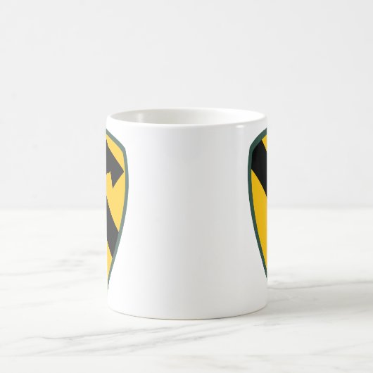 1st Cavalry Division Patch Verenigde Staten Koffiemok (Center)