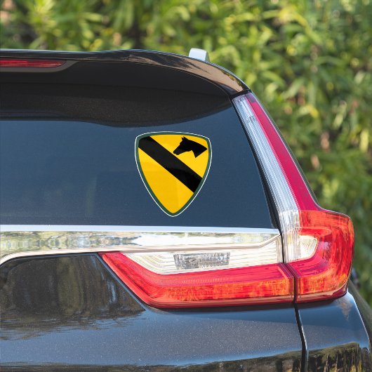 1st Cavalry Division Patch Verenigde Staten Sticker (Auto Zijkant)