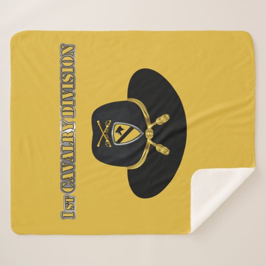 1st Cavalry Division   Sherpa Deken (Voorkant (horizontaal))