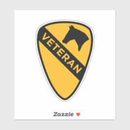 1st Cavalry Division - Veteran (Verenigde Staten) Sticker