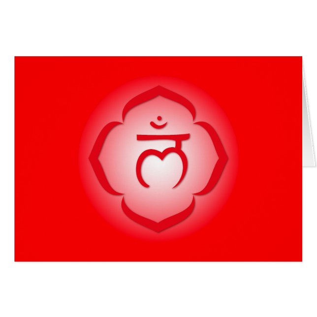 1st Chakra - Muladhara (Voorkant Horizontaal)
