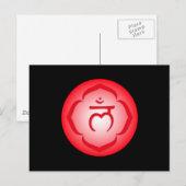 1st Chakra - Muladhara Briefkaart (Voorkant / Achterkant)