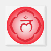 1st Chakra - Muladhara Magneet (Voorkant)