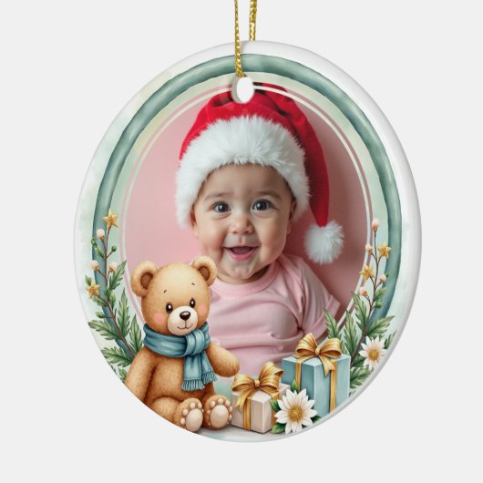 1st Christmas 2 sided Forever Our Gift Keepsake Keramisch Ornament (Links)
