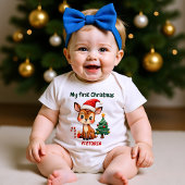🎄1st Christmas, custom text, ReinDEERly Beloved Romper