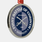 1st Corinth (B&G) Metalen Ornament (Rechts)