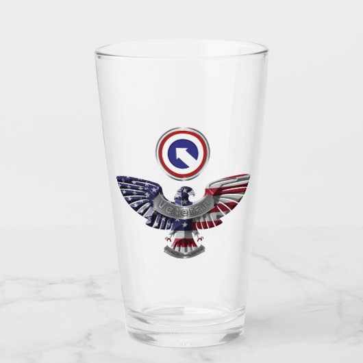 1st Corps-ondersteuning, Command Eagle Glas (Voorkant)