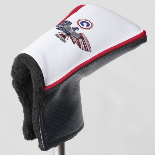 1st Corps-ondersteuning, Command Eagle Golfheadcover (3/4 voorkant)