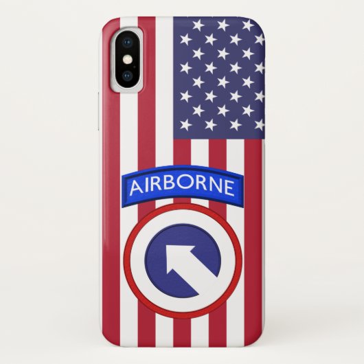 1st Corps Support Command Airborne Case-Mate iPhone Case (Achterkant)