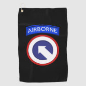 1st Corps Support Command COSCOM Golfhanddoek (Voorkant)