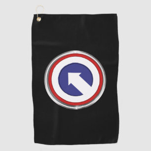 1st Corps Support Command Custom Patch Golfhanddoek