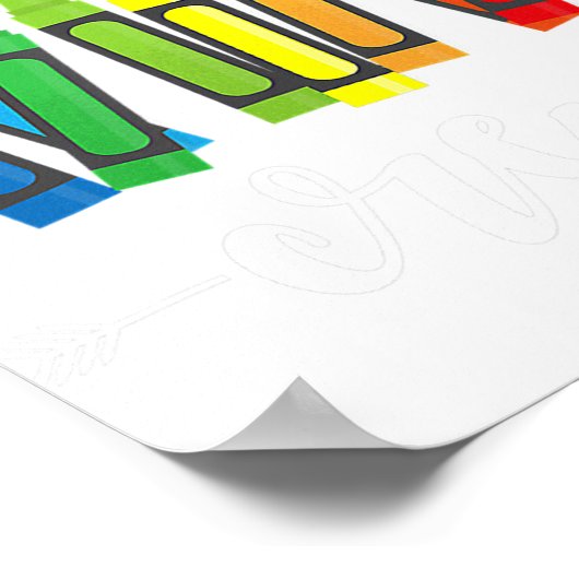 1st Grade Crew 1st Grade Teacher Poster (Hoek)