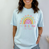 1st Grade Crew Teacher Terug naar School Custom T-shirt