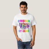 1st Grade Dabbing Eenhoorn T-shirt (Voorkant volledig)