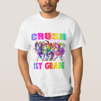 1st Grade Dabbing Eenhoorn T-shirt