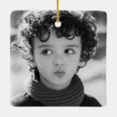 1st Grade Keepsake Chalkboard Kleurrijke Kinder Fo Keramisch Ornament (Achterkant)