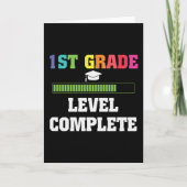 1st Grade Level Compleet Kinder Afstuderen Kaart (Voorkant)