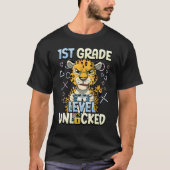 1st Grade Level Unlocked 1 T-shirt (Voorkant)