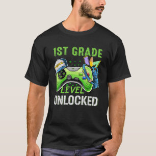 1St. Grade Level Unlocked Apparel First Day School T-shirt
