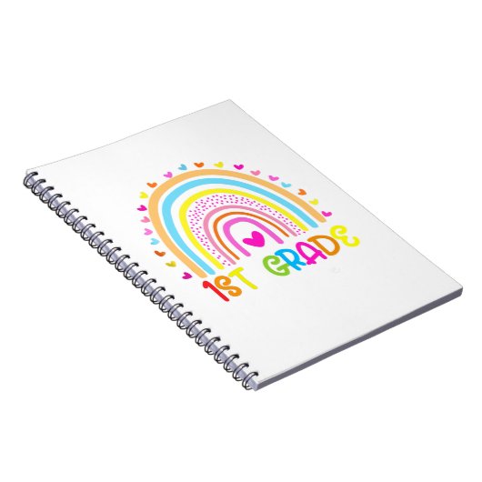 1St Grade Rainbow waar het avontuur begint Notitieboek (Rechterzijde)