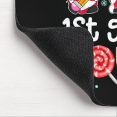 1st Grade Squad Gnome Teacher Christmas Ne Buffalo Muismat (Hoek)