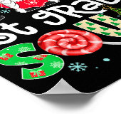 1st Grade Squad Gnome Teacher Christmas Ne Buffalo Poster (Hoek)