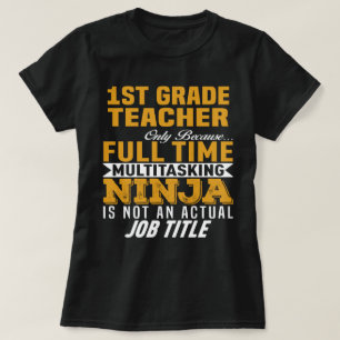 1st Grade Teacher T-shirt