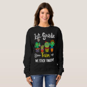 1st Grade Team Cactus Crew 1st Grade Teacher Squa Trui (Voorkant volledig)