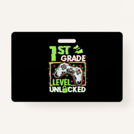 1St het Niveau van de Graad Onvergrendeld Badge