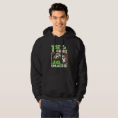 1St het Niveau van de Graad Onvergrendeld Hoodie (Voorkant volledig)