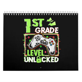 1St het Niveau van de Graad Onvergrendeld Kalender