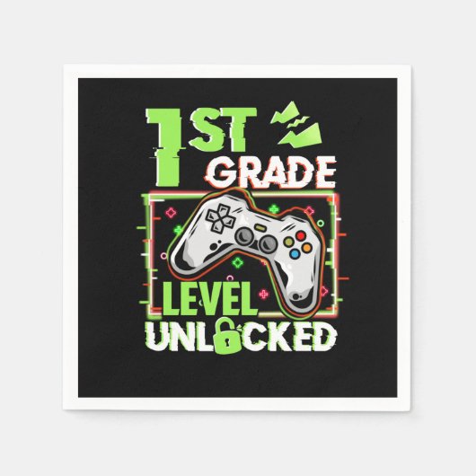 1St het Niveau van de Graad Onvergrendeld Servet (Voorkant)