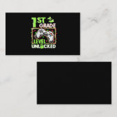 1St het Niveau van de Graad Onvergrendeld Visitekaartje (Voorkant / Achterkant)