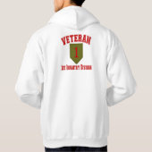 1st ID Vet - College Stijl Hoodie (Achterkant)