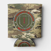 1st Infantry Division  Blikjeskoeler (Voorkant)