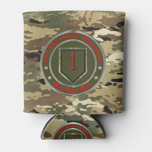 1st Infantry Division  Blikjeskoeler (Voorkant)