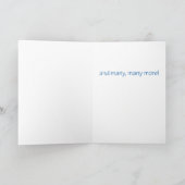 1st Jubileum van de wenskaarten van de Kaart (Binnen)