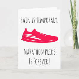 1st Marathon First Marathoner Running Runner Sport Kaart